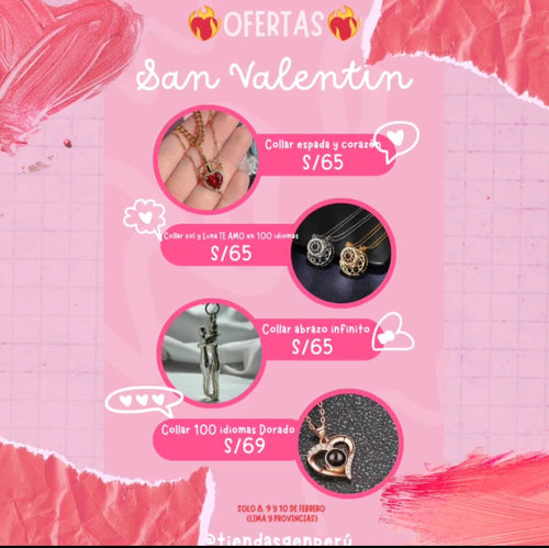 OFERTAS SAN VALENTIN ❤️🔥 ( STOCK LIMITADO)