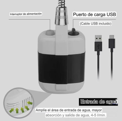 DUCHA PORTÁTIL RECARGABLE PRO