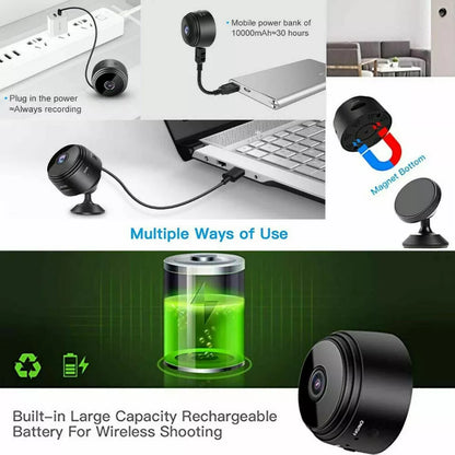 Mini Cámara Espía 1080 full HD  ,Seguridad Compacta, Inteligente y Eficiente
